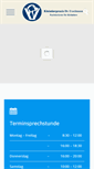 Mobile Screenshot of kleintierpraxis-usselmann.de